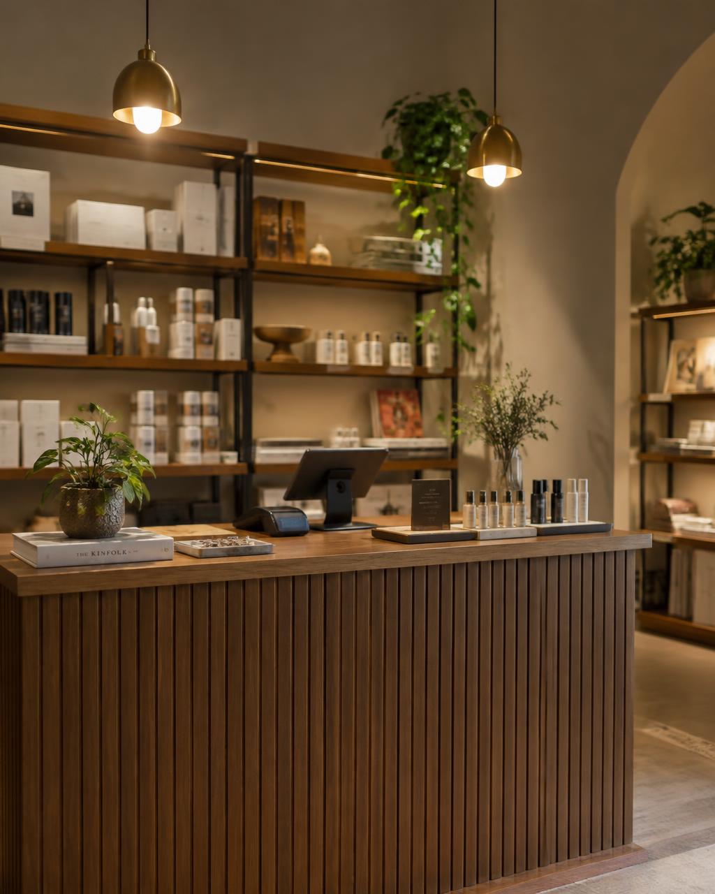 Ambiente de comércio e serviços